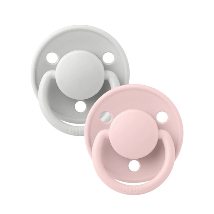 2 Chupetas em Silicone Bibs de Lux Haze | Blossom - Bibs - 5713795217243
