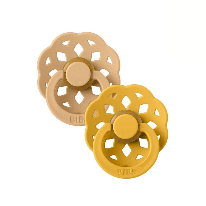 2 Chupetas Bibs Boheme Desert Sand | Honey Bee - Bibs - 5713795231683