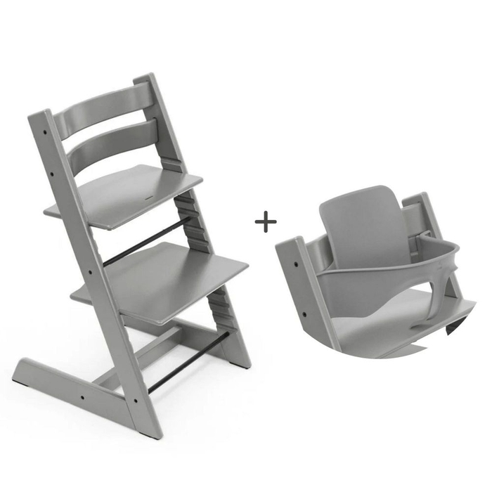 Conjunto Cadeira de Papa Stokke Tripp Trapp com Assento Infantil - Stokke - 7040356848003