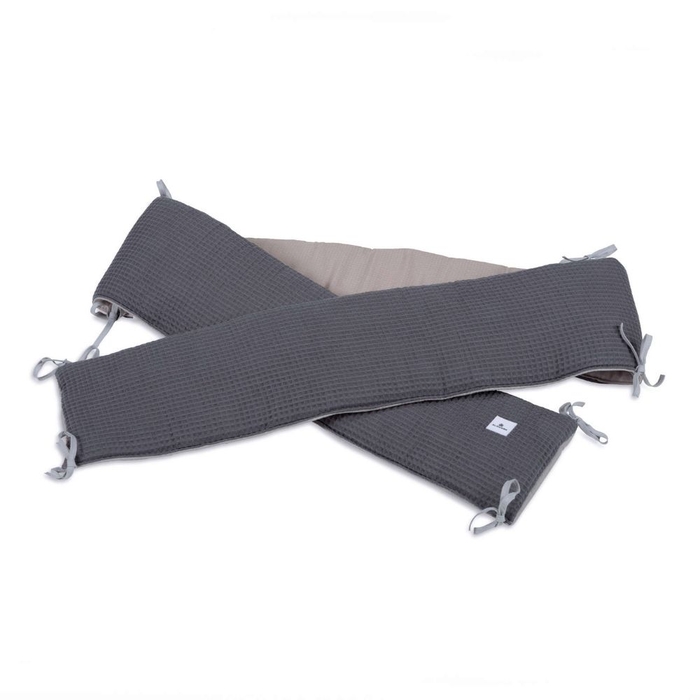 Protetor Alondra Marengo | Stone Grey para Berço Crea Tre - Alondra - 8431904078536
