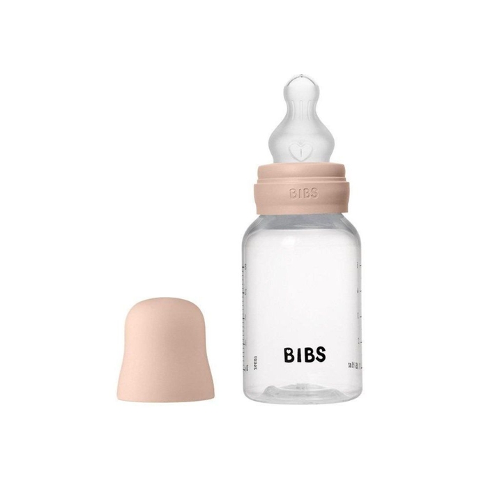 Biberão em Plástico Silicone Bibs Blush 150ml - Bibs - 90394