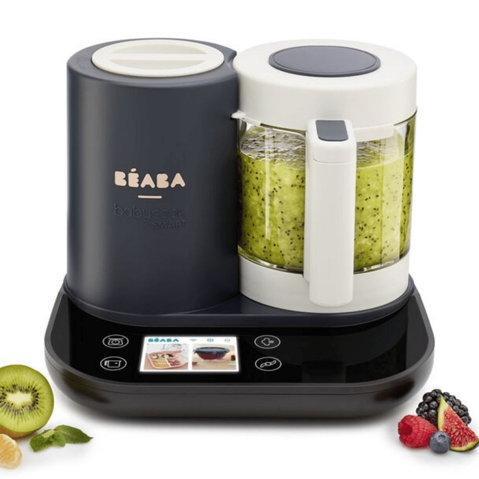 Robô de Cozinha Béaba Babycook Smart Charcoal Grey - Béaba - 3384349128609