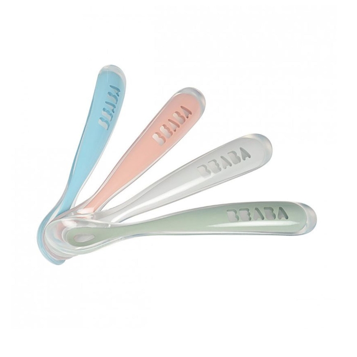 Colheres Ergonómicas Béaba de 1º Idade - Béaba - 3384349134655