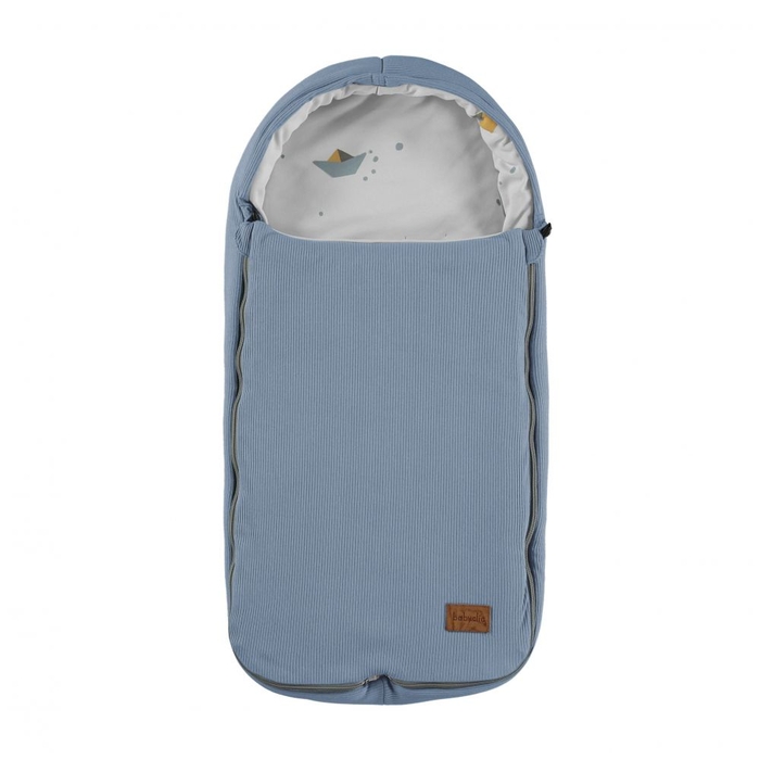 Saco para Alcofa Baby Clic Paper Boat Azul - Baby Clic - 8438082985069