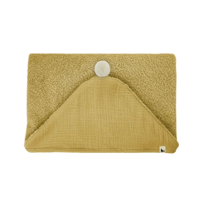 Toalha de Banho Baby Clic Plain Mustard - Baby Clic - 8438085249304