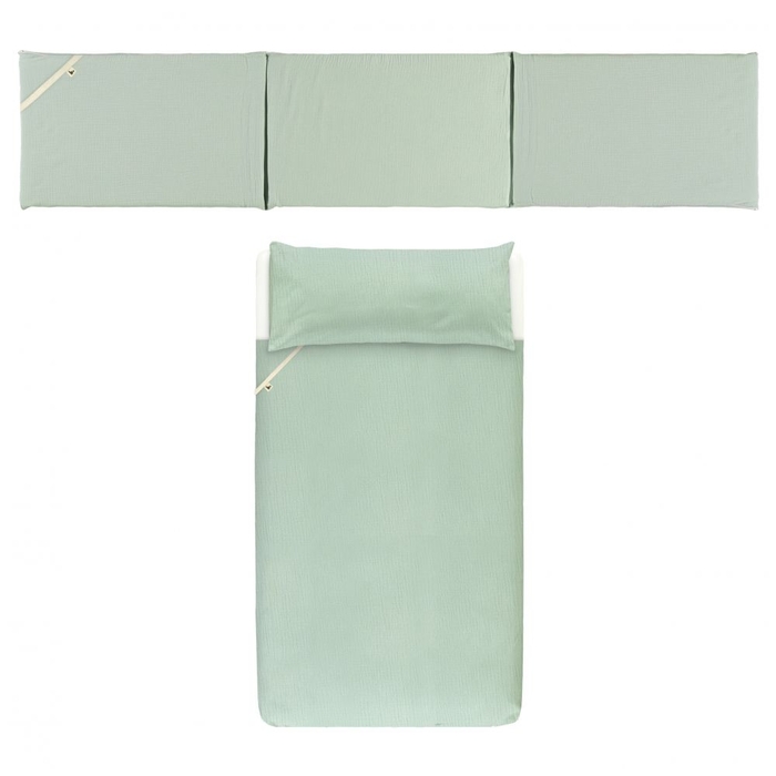 Capa de Edredão e Protetor de Berço Baby Clic Plain Mint - Baby Clic - 8438085249724