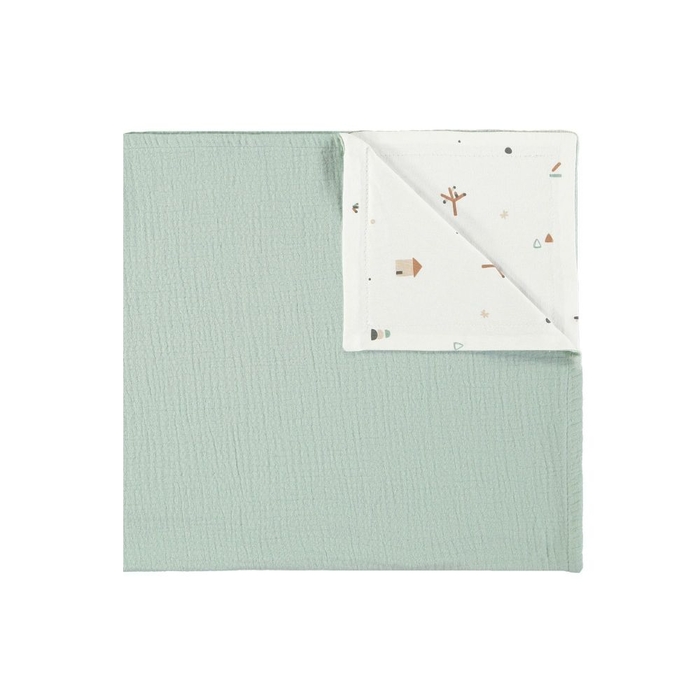 Manta de Malha Baby Clic Forest - Baby Clic - 8438082999844