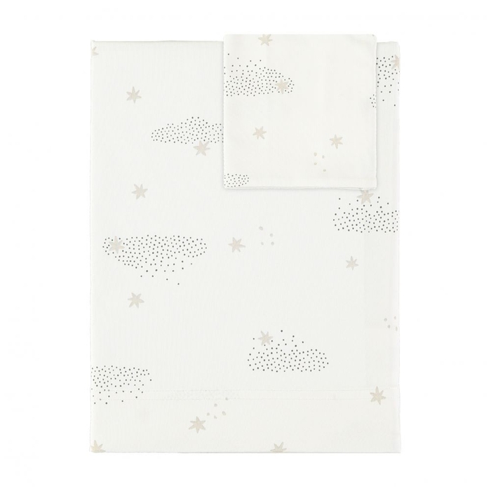 Lençóis Estampados Baby Clic Starry Night - Baby Clic - 8438083000648