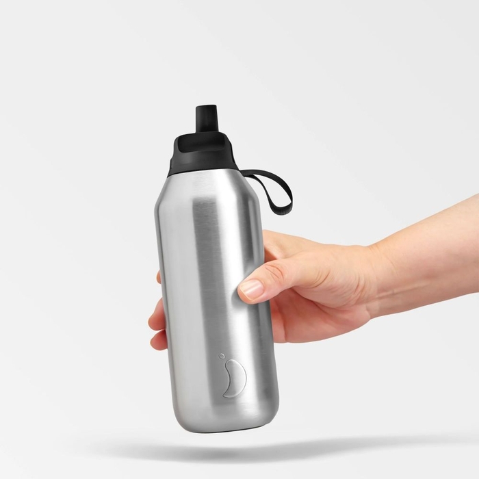 Garrafa Térmica Chilly's Serie 2 Recycled Steel - Chilly's - 0762765353530