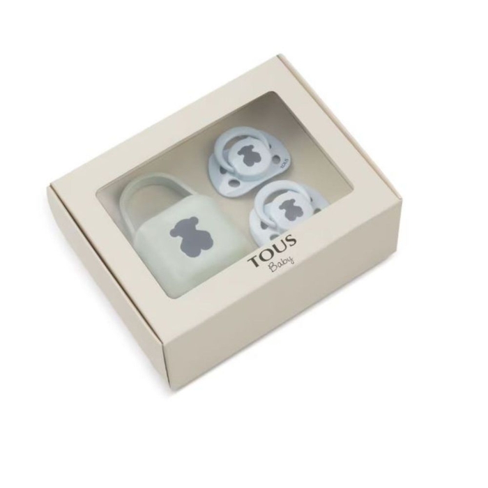 Conjunto 2 Chupetas Tous com Caixa de Transporte Bear 0m+ - Tous - 8434134324732