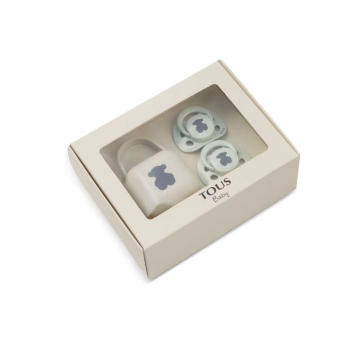 Conjunto 2 Chupetas Tous com Caixa de Transporte Bear 0m+ - Tous - 8434134324749