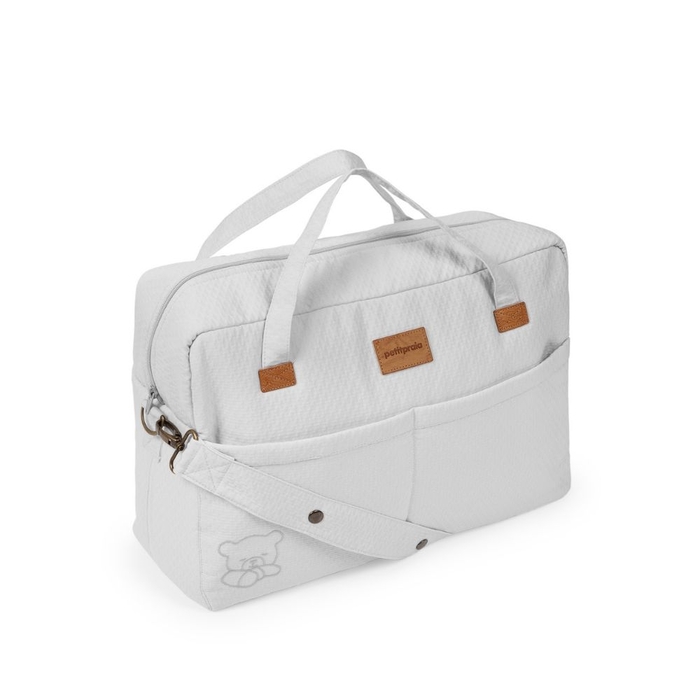 Bolsa de Maternidade Petit Praia Teddy Gris - Petit Praia - 8438082913086