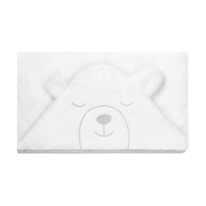 Toalha de Banho Petit Praia Teddy Gris - Petit Praia - 8438082913093