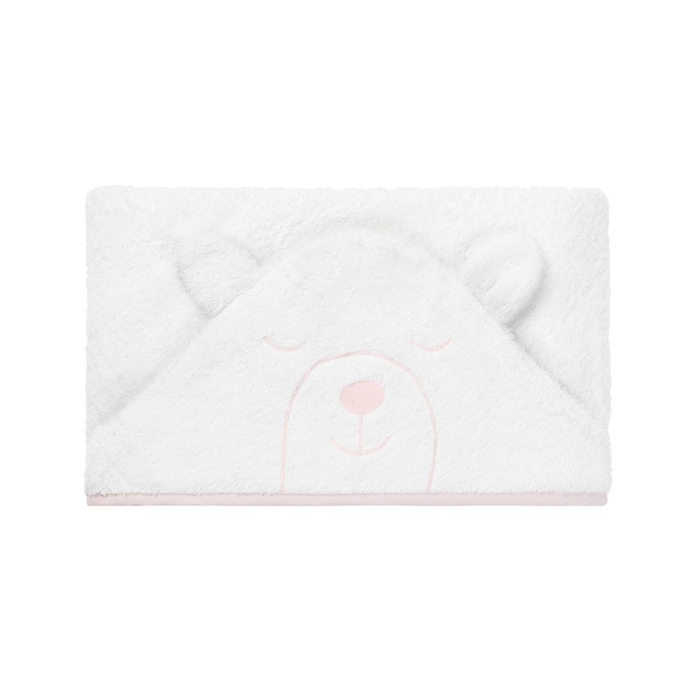 Toalha de Banho Petit Praia Teddy Rosa - Petit Praia - 8438082912782