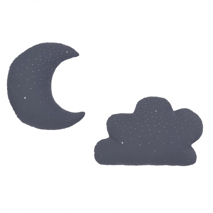 Conjunto de 2 Almofadas Decorativas Petit Praia Etoile Azul - Petit Praia - 8438082863718