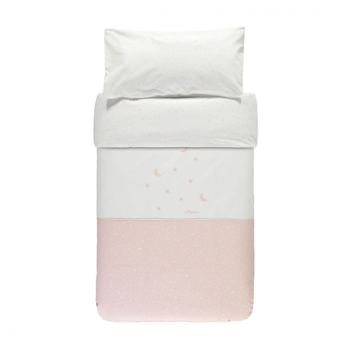 Capa de Edredão Petit Praia Cosmos Rosa - Petit Praia - 8438085221515