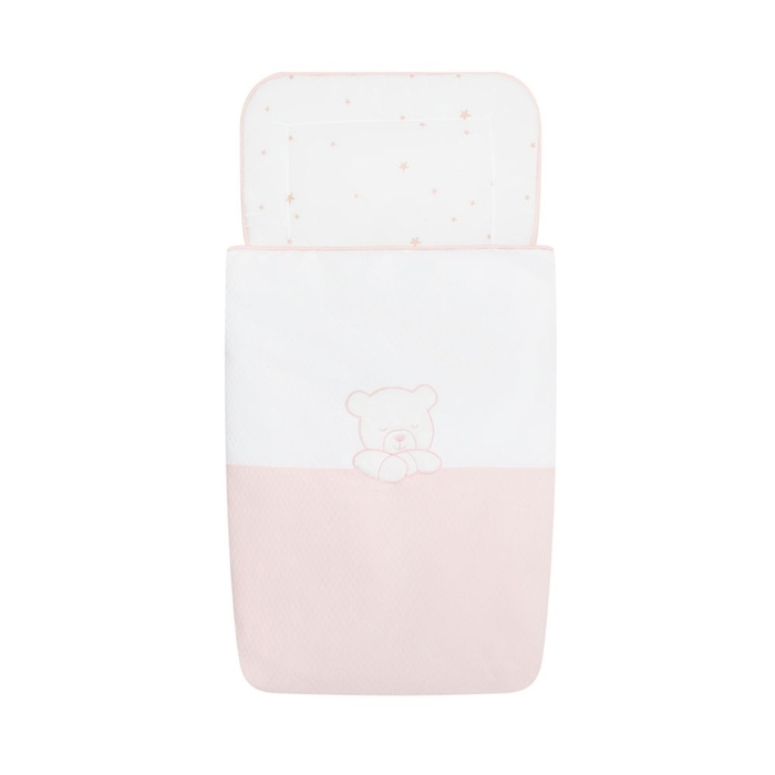 Saco de Dormir Petit Praia para Alcofa Teddy Rosa - Petit Praia - 8438082914571