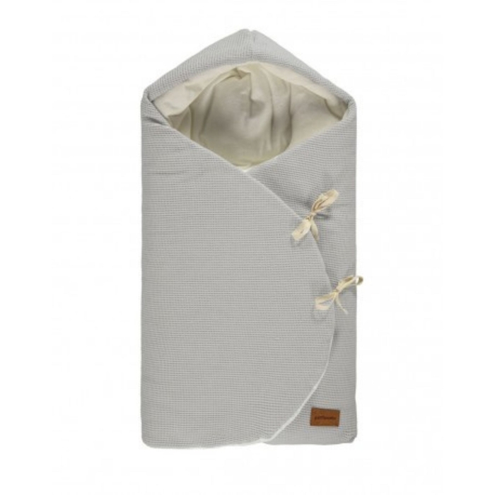 Saco para Babycoque Petit Praia Waffle Pearl - Petit Praia - 8438082983300