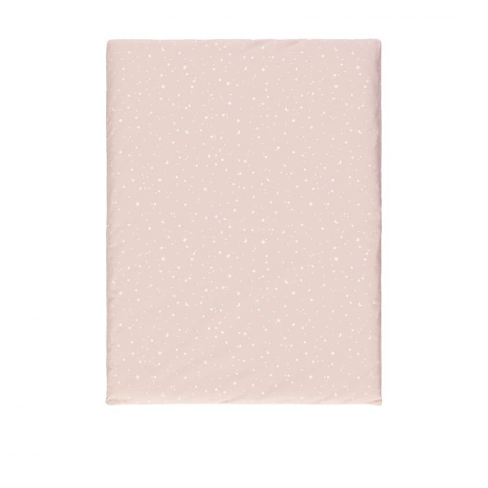 Colcha Mini Berço Petit Praia Cosmos Rosa - Petit Praia - 8438083000938