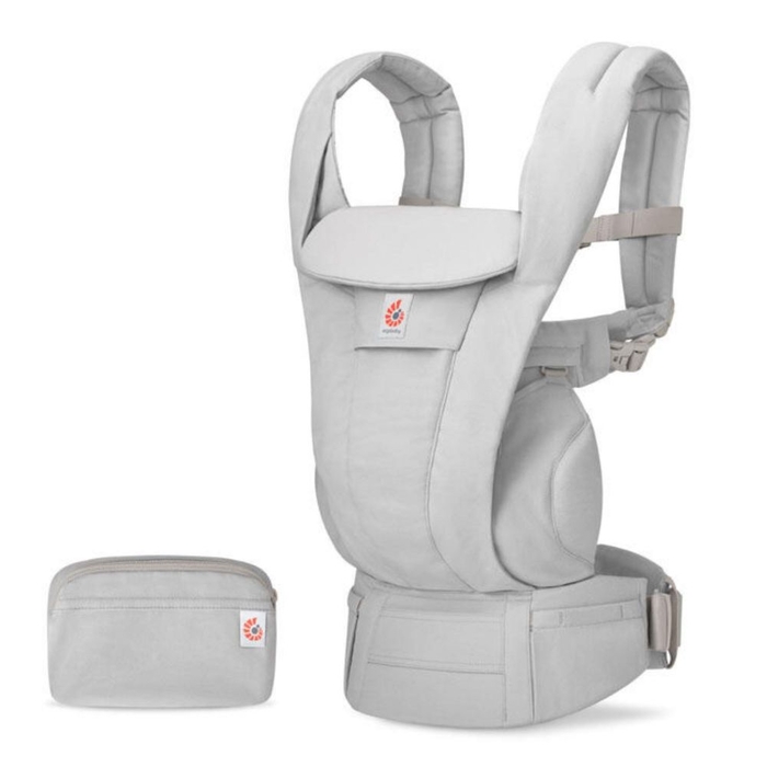 Porta-Bebés Ergobaby Omni Deluxe Cotton Pearl Grey - Ergobaby - 1220000209978