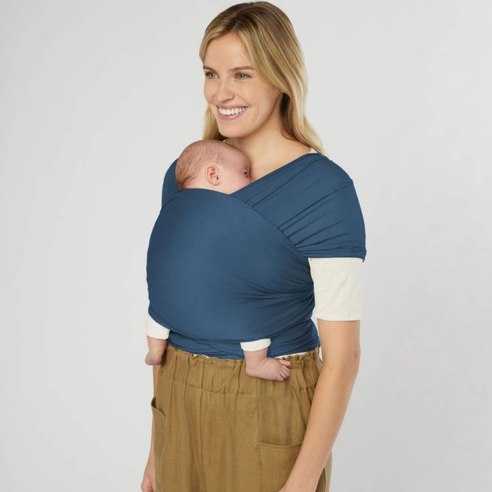Wrap Ergobaby Aura Sustentável Navy Blue - Ergobaby - 1220000208414