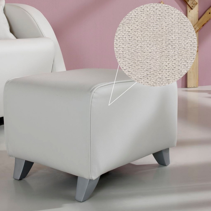 Pufe DC Cube Pés White - Dream Concept - NI-14-CUBE-WH