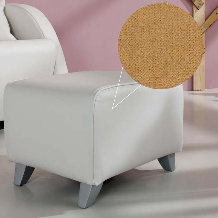 Pufe DC Cube Pés White - Dream Concept - NI-16-CUBE-WH