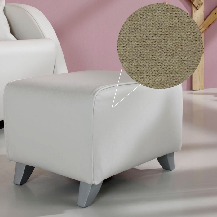 Pufe DC Cube Pés White - Dream Concept - NI-19-CUBE-WH