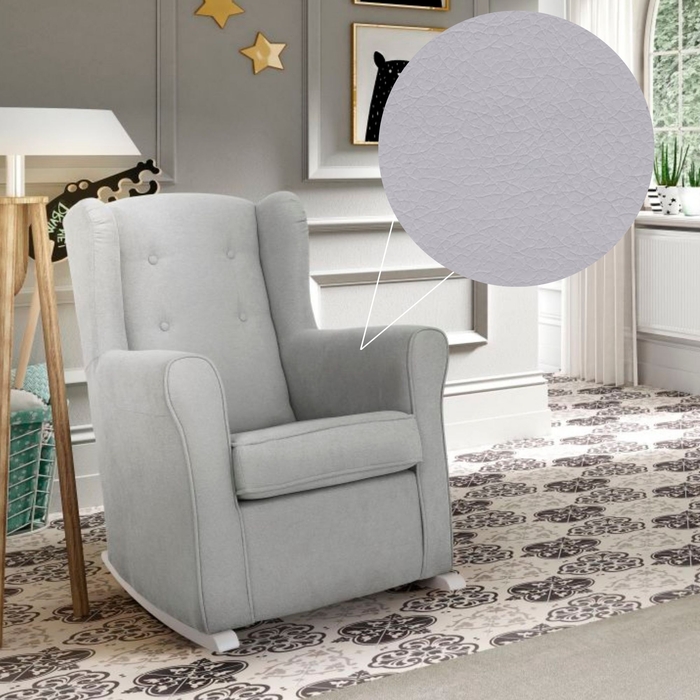 Sofá de Baloiço DC Dolce com Botões e Pés Baloiço White - Dream Concept - NP-31-DOLCE-BT-WH
