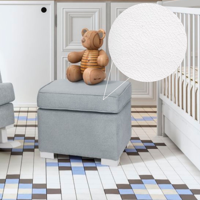 Pufe DC Privé Pés White - Dream Concept - NP-32-PRIVEP-WH