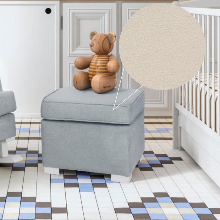 Pufe DC Privé Pés White - Dream Concept - NP-35-PRIVEP-WH