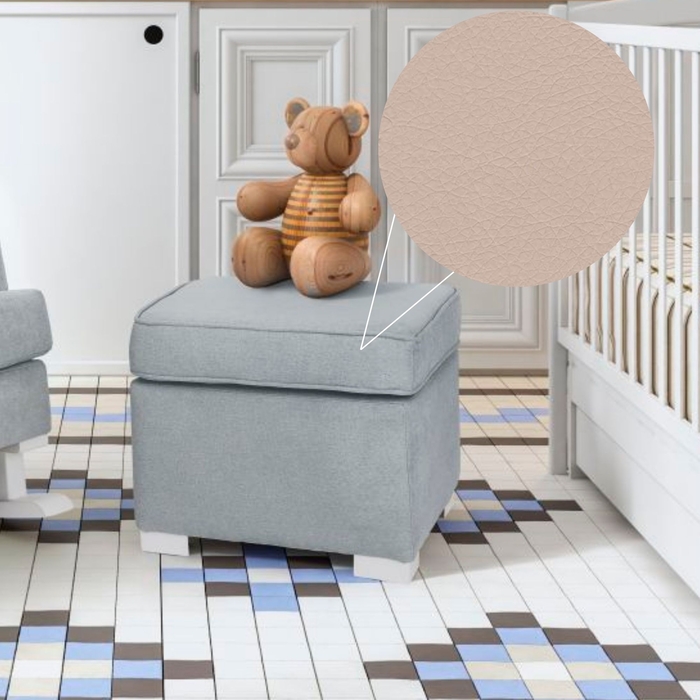 Pufe DC Privé Pés White - Dream Concept - NP-36-PRIVEP-WH