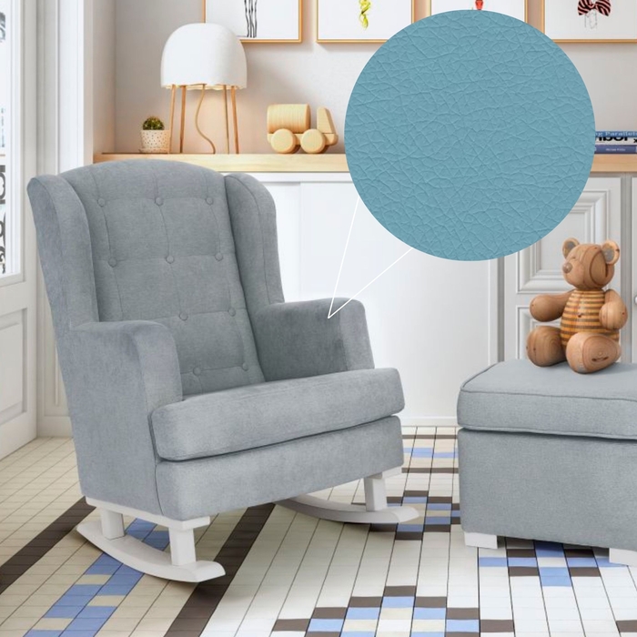 Sofá de Baloiço Privé DC com Botões e Pés Baloiço White - Dream Concept - NP-38-PRIVE-BT-WH