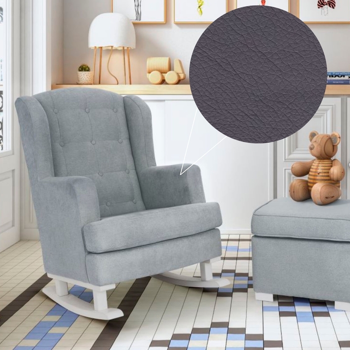 Sofá de Baloiço Privé DC com Botões e Pés Baloiço White - Dream Concept - NP-39-PRIVE-BT-WH