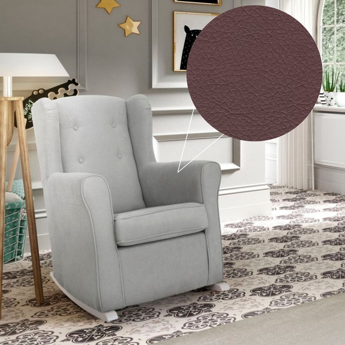 Sofá de Baloiço DC Dolce com Botões e Pés Baloiço White - Dream Concept - NP-41-DOLCE-BT-WH