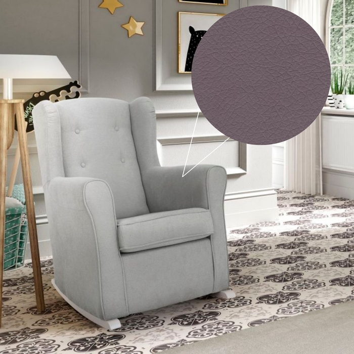 Sofá de Baloiço DC Dolce com Botões e Pés Baloiço White - Dream Concept - NP-42-DOLCE-BT-WH