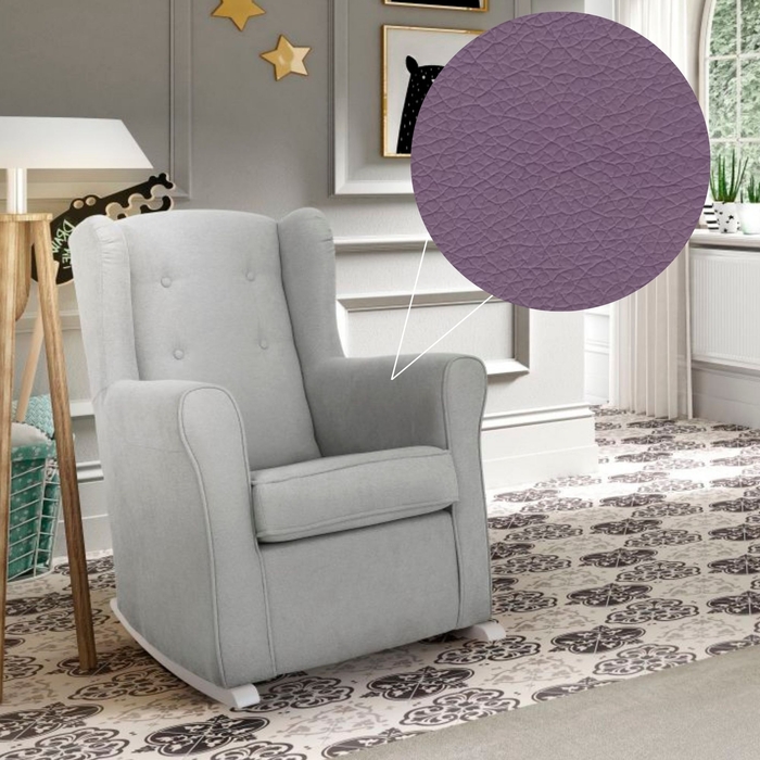Sofá de Baloiço DC Dolce com Botões e Pés Baloiço White - Dream Concept - NP-43-DOLCE-BT-WH
