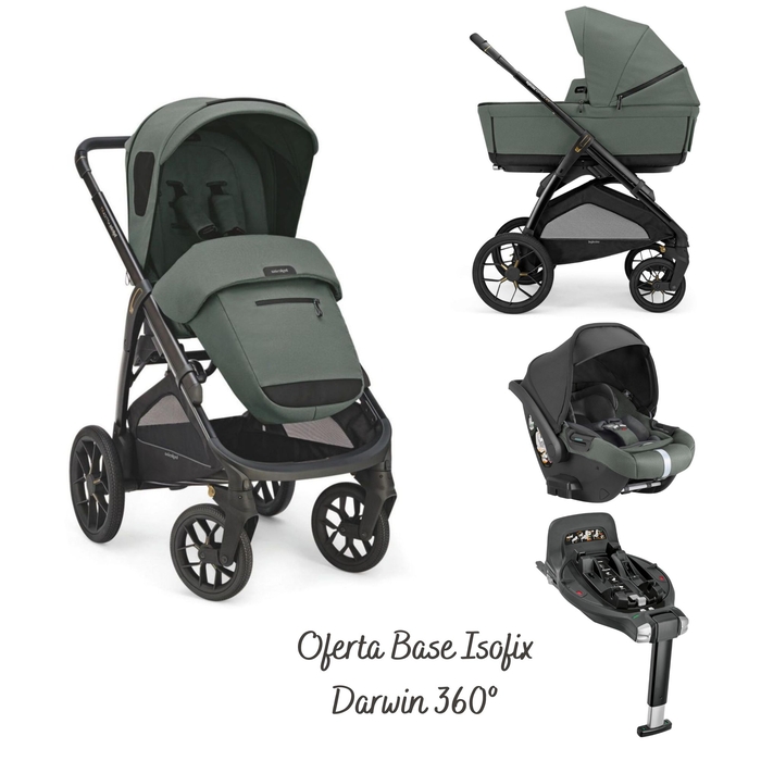 Carrinho de Bebé Trio Inglesina Aptica XT com Oferta Base Isofix Darwin 360º i-size - Inglesina - PACKAPTICAXT001-004