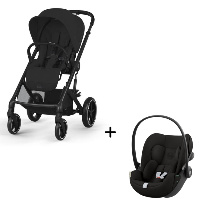 Carrinho de Bebé Balios S Lux Black e Babycoque Cloud G i-Size Cybex - Cybex - PACKBALIOS001-001