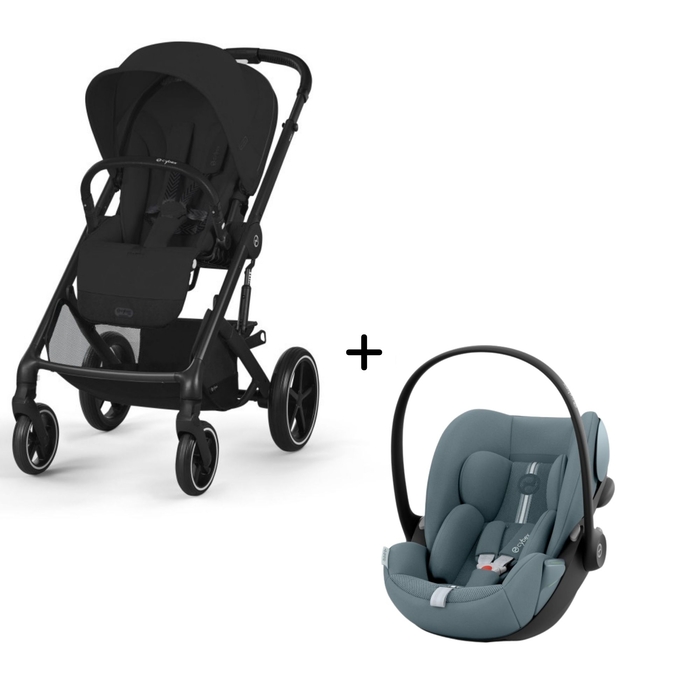 Carrinho de Bebé Balios S Lux Black e Babycoque Cloud G i-Size Plus Cybex - Cybex - PACKBALIOS003-004