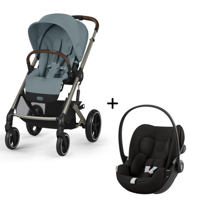 Carrinho de Bebé Balios S Lux Taupe e Babycoque Cloud G i-Size Cybex - Cybex - PACKBALIOS017-005