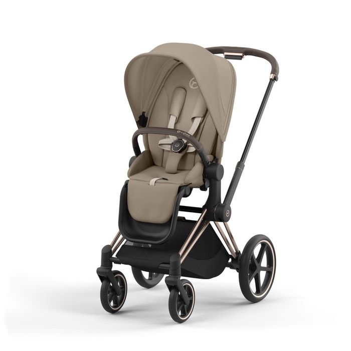 Carrinho de Bebé Cybex e-Priam Rosegold - Cybex - PACKEPRIAM006-003