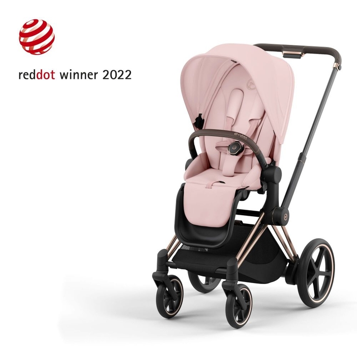 Carrinho de Bebé Cybex e-Priam Rosegold - Cybex - PACKEPRIAM006-004
