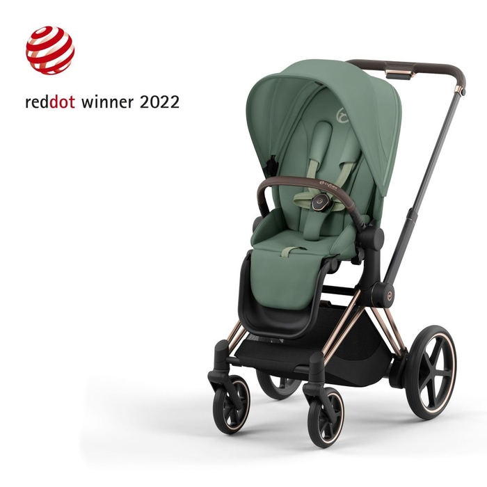 Carrinho de Bebé Cybex e-Priam Rosegold - Cybex - PACKEPRIAM006-006