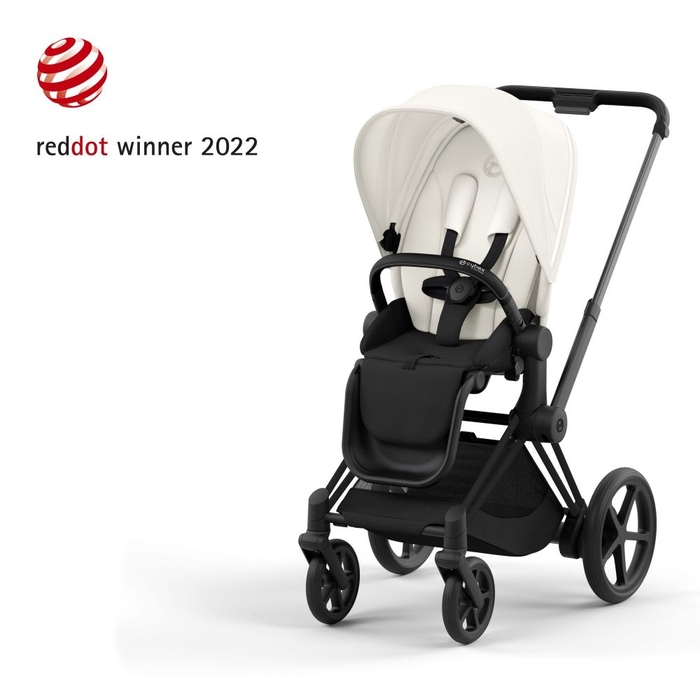 Carrinho de Bebé Cybex e-Priam Matt Black - Cybex - PACKEPRIAM009-005
