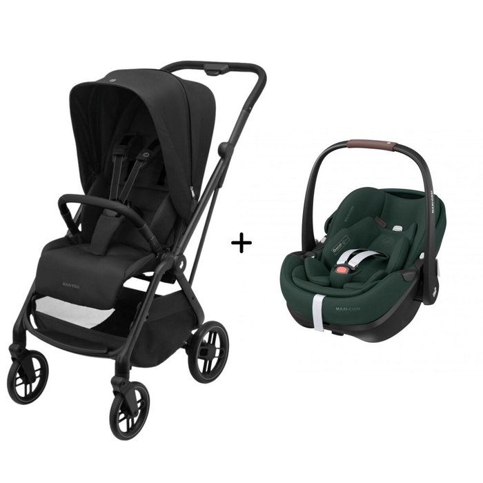 Carrinho de Bebé Leona 2 com Pebble 360 Pro 2 Maxi-Cosi - Maxi-Cosi - PACKLEONA003-002