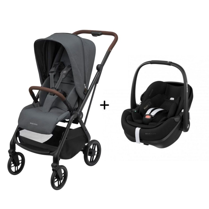 Carrinho de Bebé Leona 2 com Pebble 360 Pro 2 Maxi-Cosi - Maxi-Cosi - PACKLEONA003-005