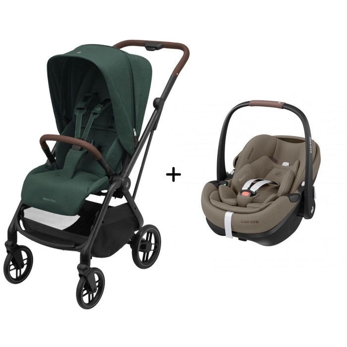 Carrinho de Bebé Leona 2 com Pebble 360 Pro 2 Maxi-Cosi - Maxi-Cosi - PACKLEONA003-012