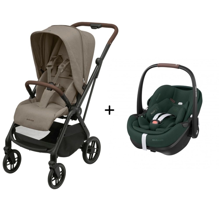 Carrinho de Bebé Leona 2 com Pebble 360 Pro 2 Maxi-Cosi - Maxi-Cosi - PACKLEONA003-015