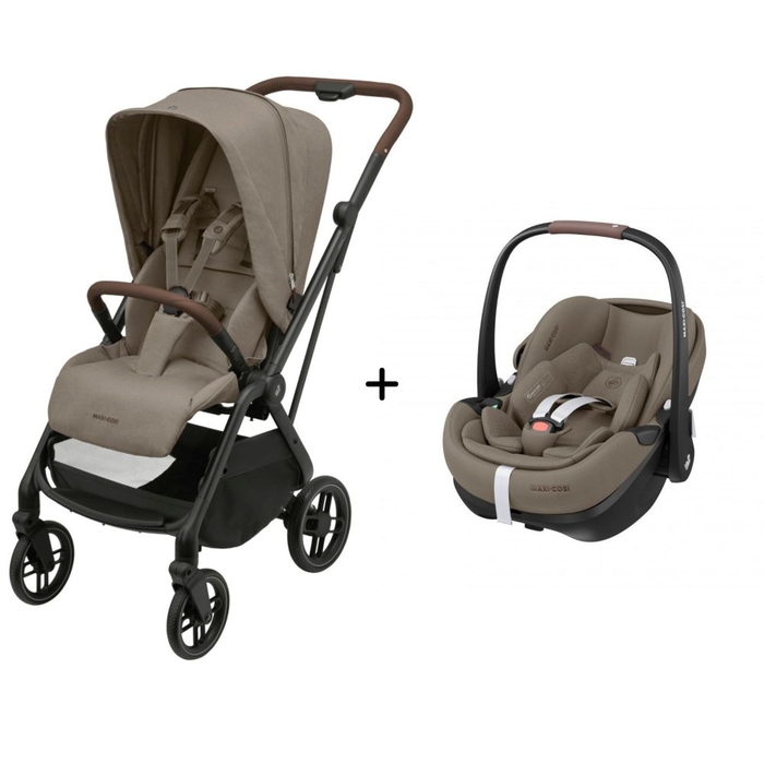 Carrinho de Bebé Leona 2 com Pebble 360 Pro 2 Maxi-Cosi - Maxi-Cosi - PACKLEONA003-016